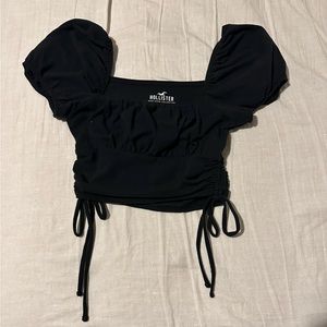 Cute Hollister Black Going Out Top